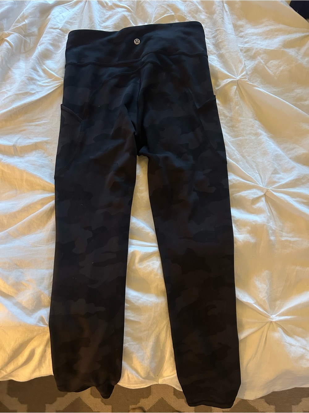 lululemon athletica Black Camo High-Rise Leggings